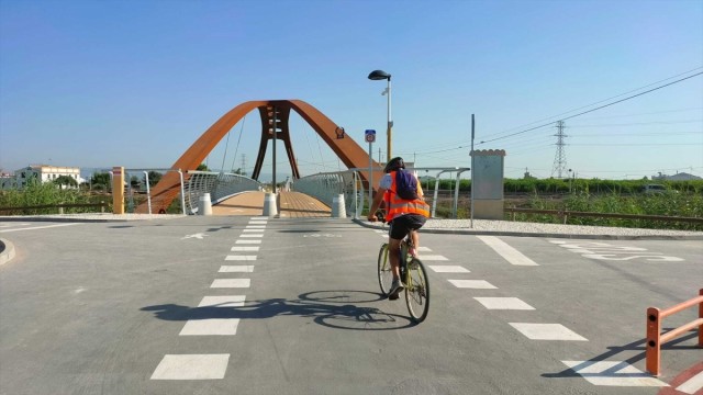 La Generalitat licita por 5,6 millones las obras de la nueva vía ciclopeatonal entre Alcàsser y Silla