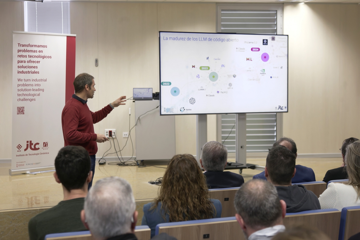 Presentación del proyecto TELEMAQ, desarrollado por Asebec y el ITC. - Foto: ANTONIO PRADAS Presentación del proyecto TELEMAQ, desarrollado por Asebec y el ITC.