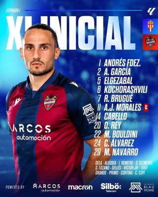 Calero elige un once 