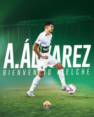'El Canario' Álvarez, decimoséptimo futbolista uruguayo en la centenaria historia del Elche 