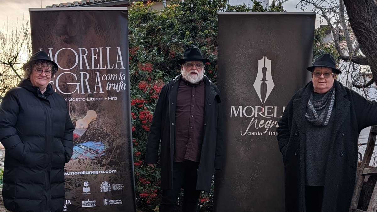 Lectura, trufa y vino tinto: 'Morella Negra' arranca un fin de semana de festival gastro literario