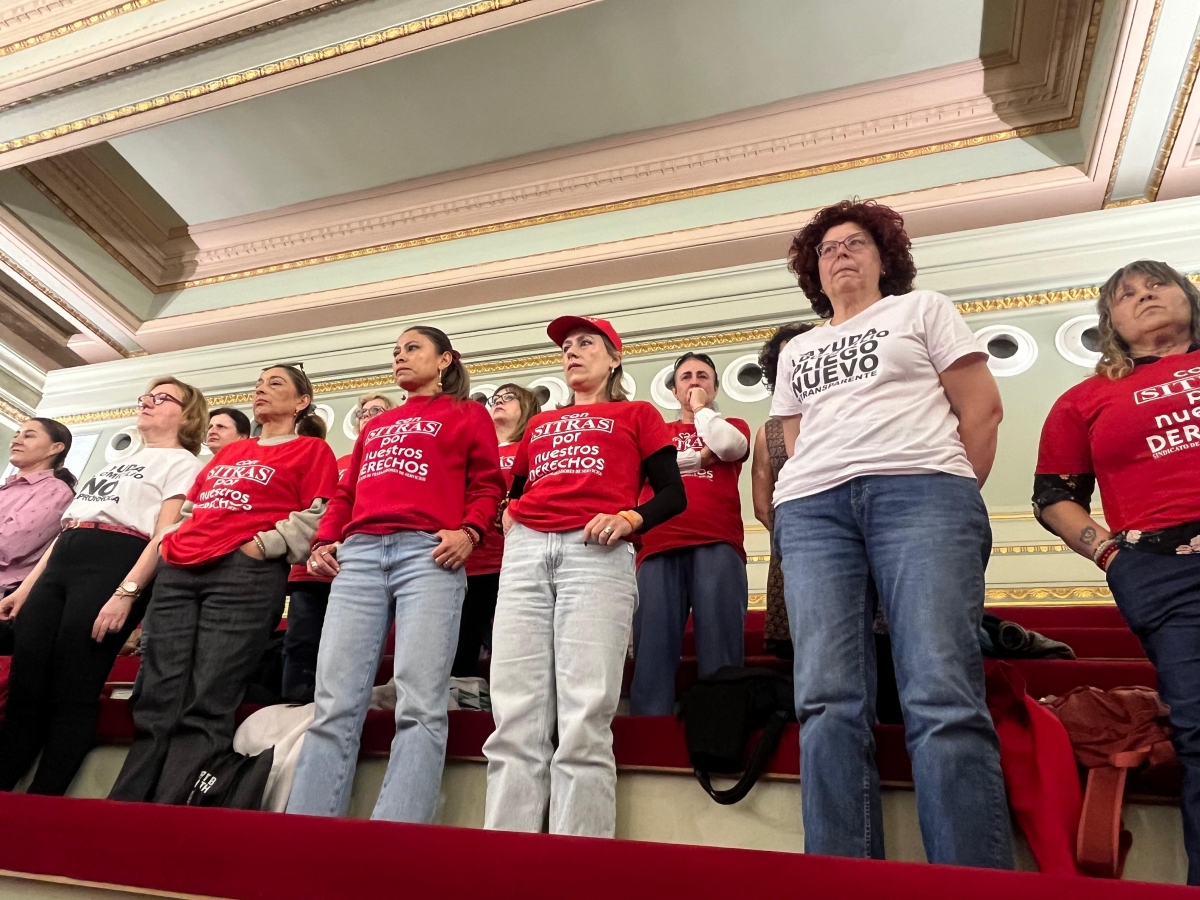 Trabajadoras de Ayuda a Domicilio de Murcia