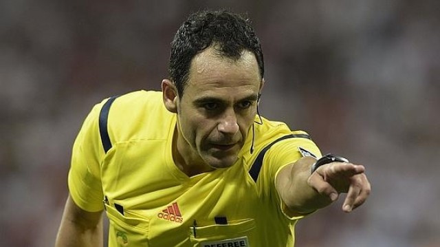 Valencia-Real Sociedad, despedida de Velasco Carballo en la Liga