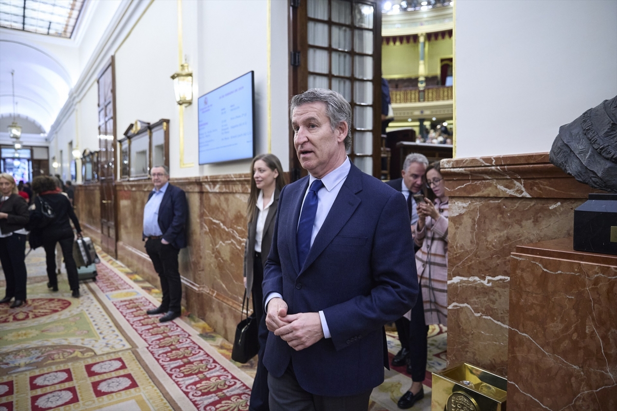 El presidente del Partido Popular, Alberto Núñez Feijóo. - Foto: JESÚS HELLÍN / EP El presidente del Partido Popular, Alberto Núñez Feijóo.