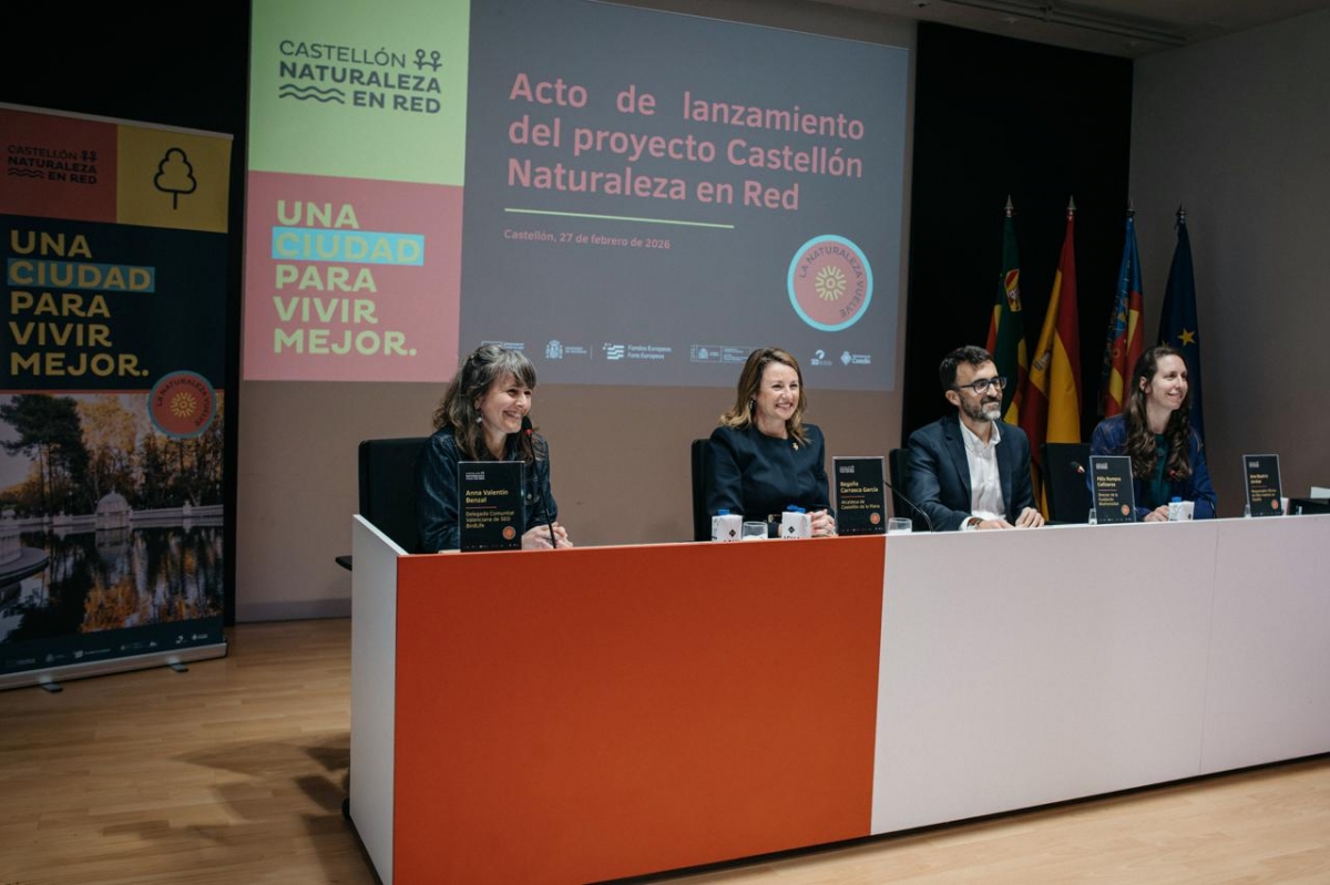 De oasis climáticos en colegios a la recuperación de estanques: Castelló activa su plan de renaturalización