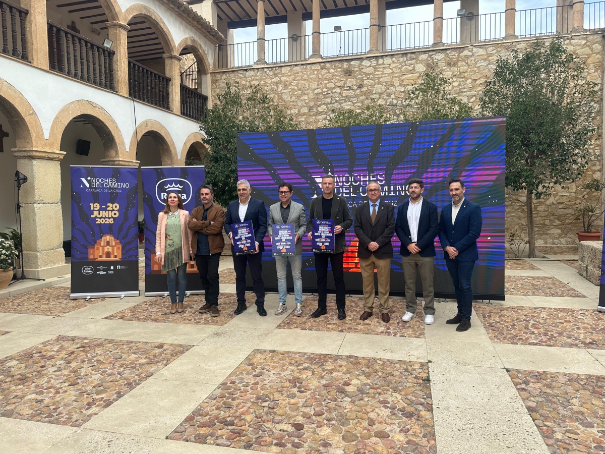 Presentación de Las Noches del Camino - Foto: AYTO. CARAVACA Presentación de Las Noches del Camino
