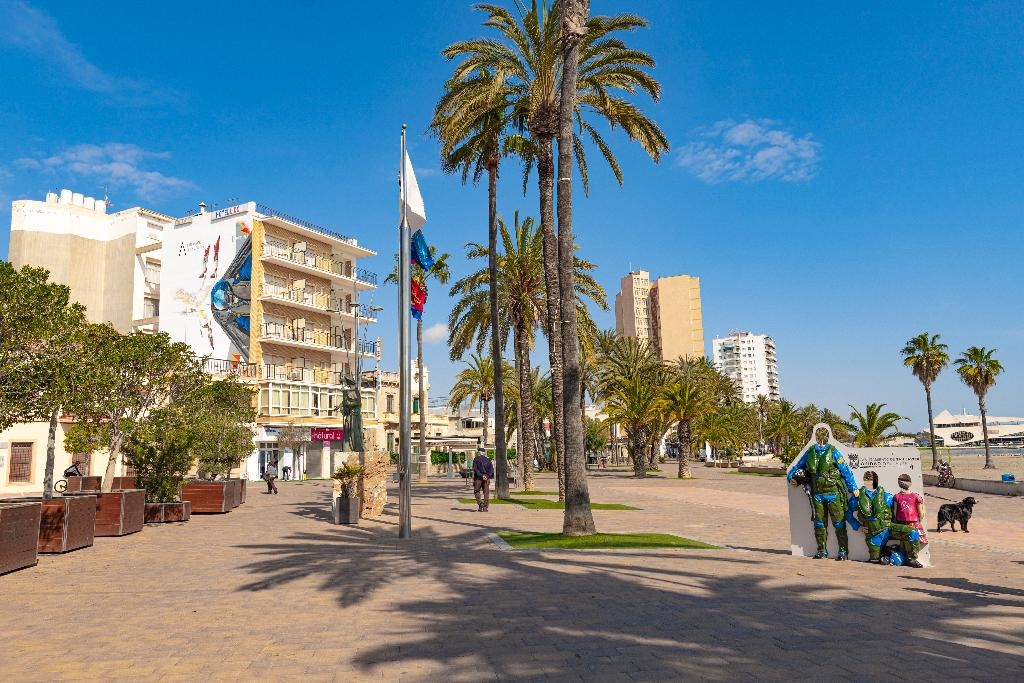 San Javier renovará el alumbrado del Paseo Colón para reducir hasta un 70% el consumo energético