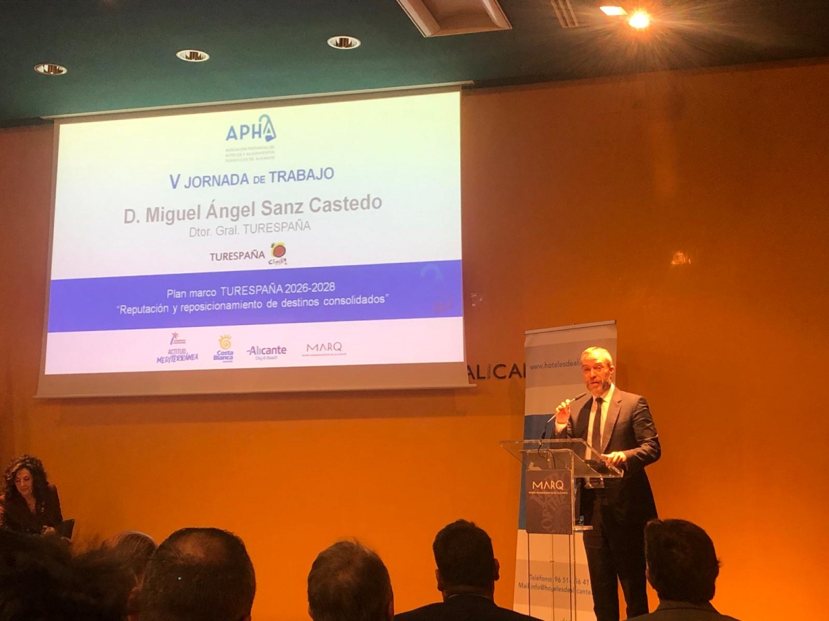 El director general de Turespaña, Miguel Ángel Sanz. - El director general de Turespaña, Miguel Ángel Sanz.