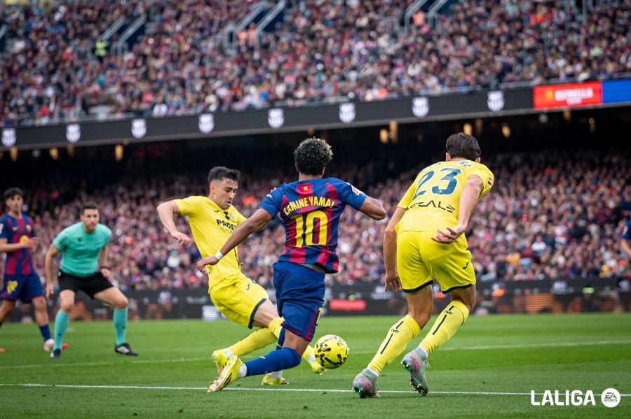 El Villarreal, arrollado por el Barça de Lamine Yamal