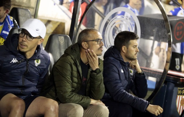 'Beto' Company modera el mensaje a cuenta del papelón del Hércules CF en Alcorcón