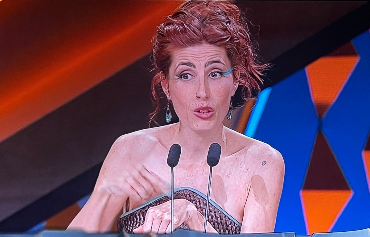 La molinense Miriam Garlo logra el Goya por 'Sorda' y emociona con un discurso dedicado a las mujeres sordas
