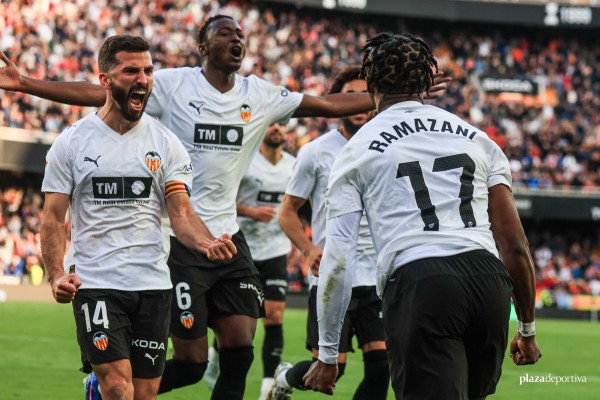 Las notas del Valencia CF 1-0 CA Osasuna: El Valencia CF coge aire 