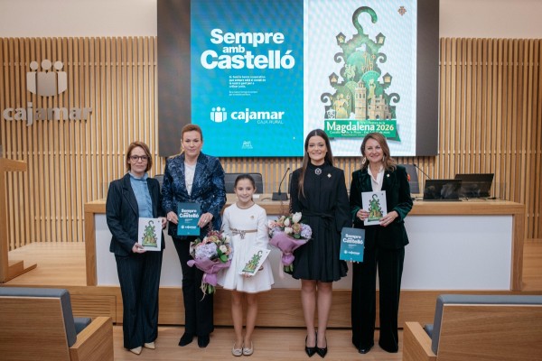 Cajamar muestra sus compromiso con las fiestas de Castelló y patrocina el 'llibret' de la Magdalena