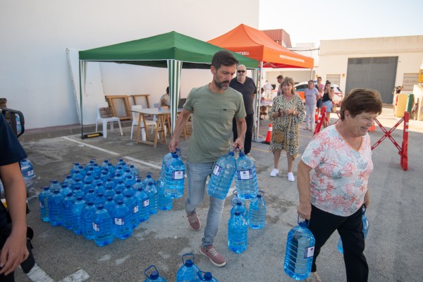 El alcalde de Benitatxell pide a Diputación y Generalitat soluciones a la crisis del agua potable