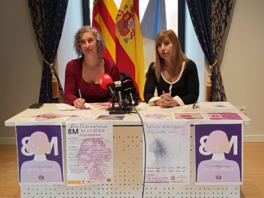 Castalla presenta una programación transversal para conmemorar el 8M durante todo el mes de marzo