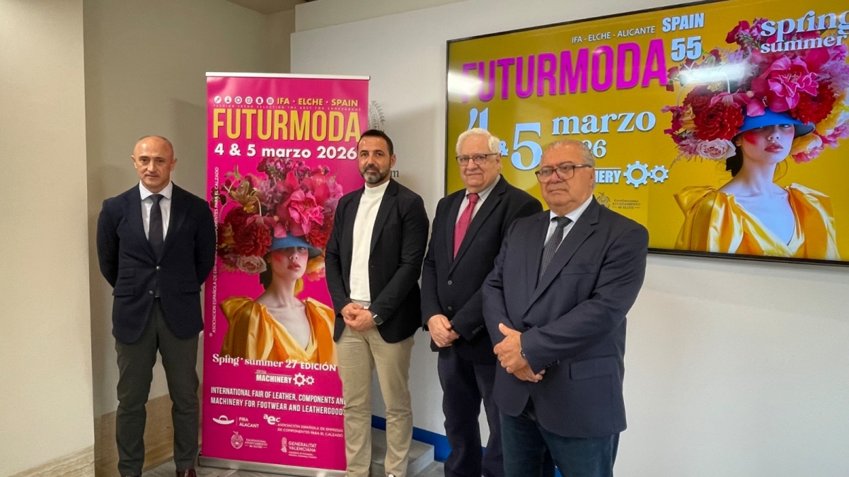 Futurmoda espera más de 210 firmas y unos 4.000 visitantes en su 55 edición, con maquinaria
