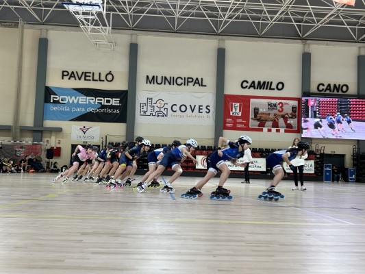 138 deportistas participan en el Nacional de Patinaje de Velocidad en La Nucía