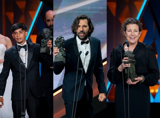 Toni Fernández, Enrique Costa y Helena Sanchis pronunciaron los discursos más breves de los Goya 2026