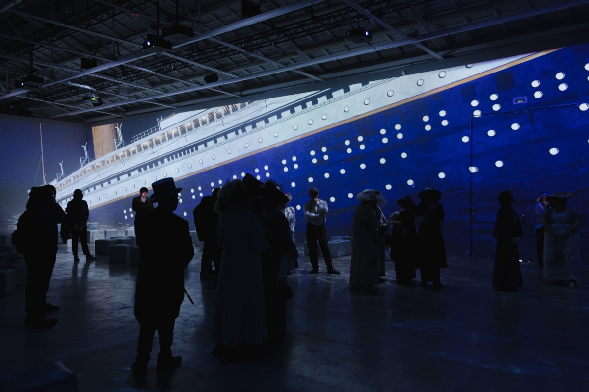 El Titanic zarpa en València: una gran exposición inmersiva al histórico naufragio