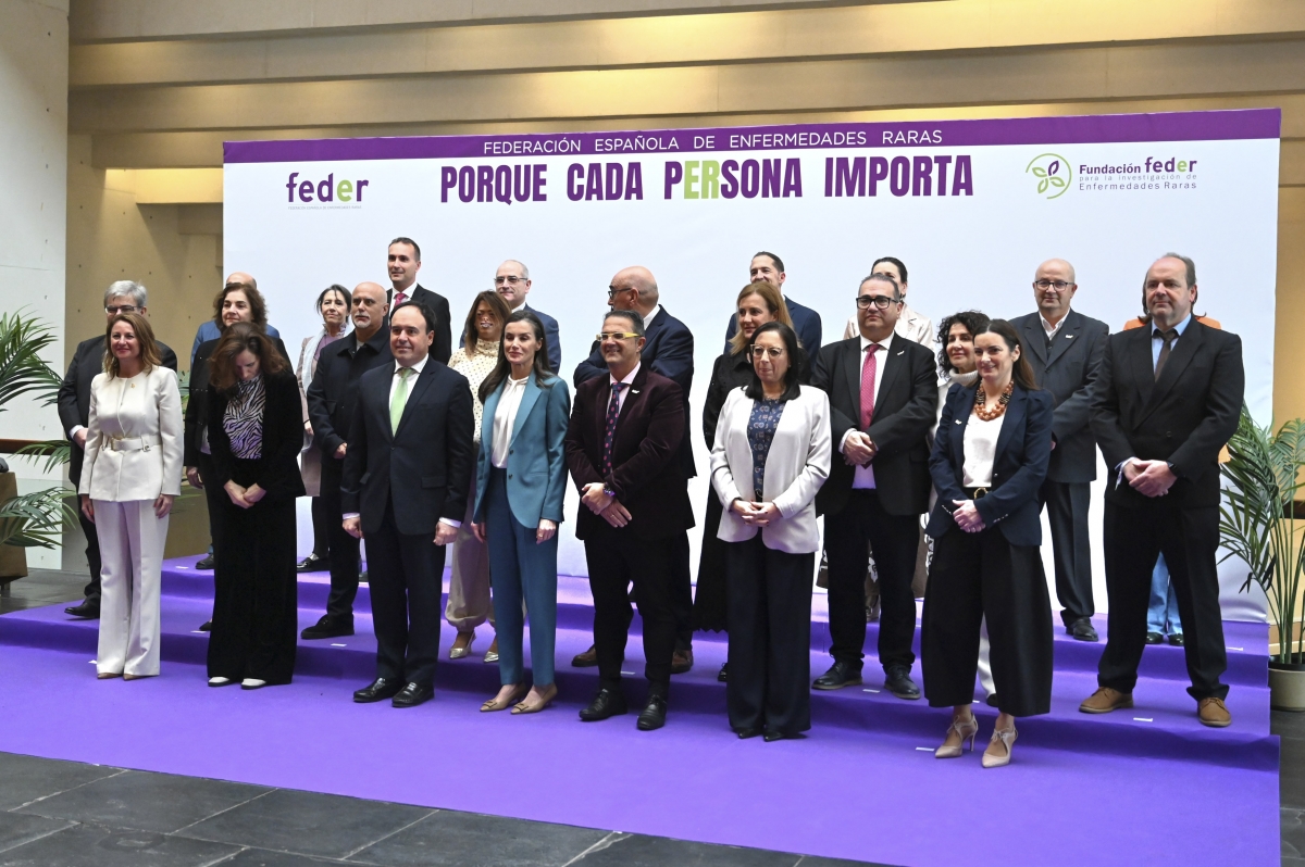La reina Letizia preside en Castelló el acto institucional del Día Mundial de las Enfermedades Raras