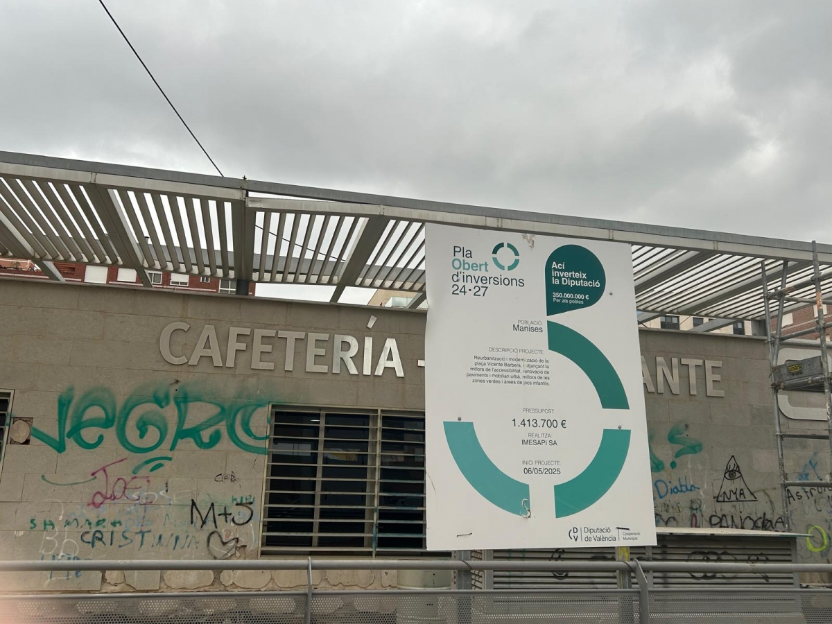 Estado actual del antiguo Sensey de Manises.