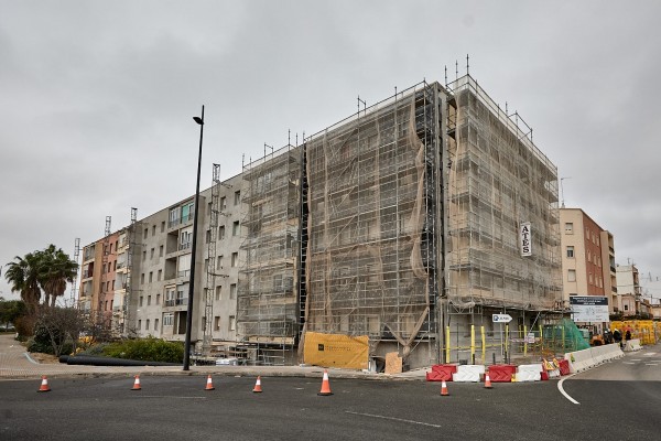 La rehabilitació de 139 vivendes del Grup Safor de Gandia finalitzarà en juny amb una inversió de 4,2 milions d'euros