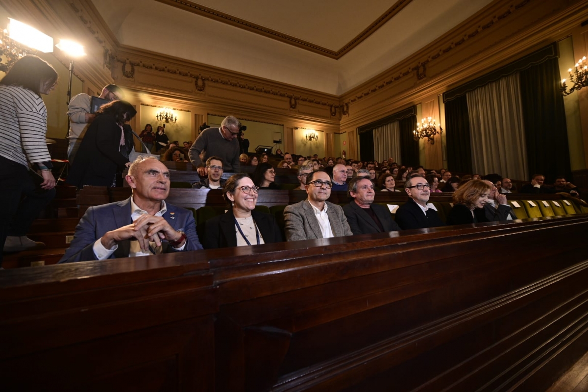 Los candidatos a las elecciones al Rectorado de la UV.