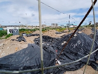 La asociación de vecinos del Sector Estación amplía ante el Seprona su denuncia por la dispersión de polvo contaminado en Los Mateos