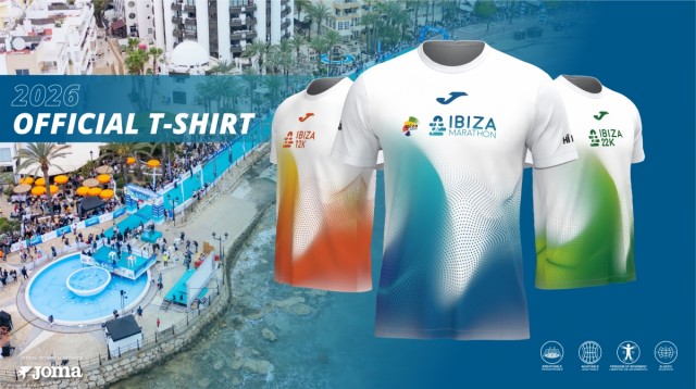 El Santa Eulària Ibiza Marathon presenta su camiseta oficial para la novena edición