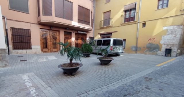 Segorbe finaliza a las obras de mejora de la plaza de la Sangre y la calle Arrabal con una inversión de más de 87.000 euros