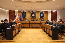 La Junta Local de Seguridad de Burriana coordina el dispositivo específico para las Fallas 2026