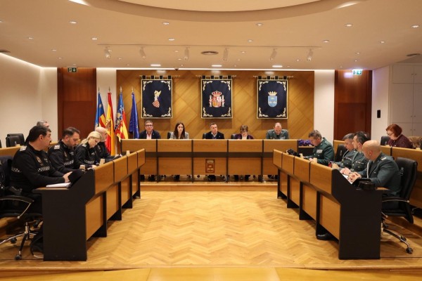La Junta Local de Seguridad de Burriana coordina el dispositivo específico para las Fallas 2026
