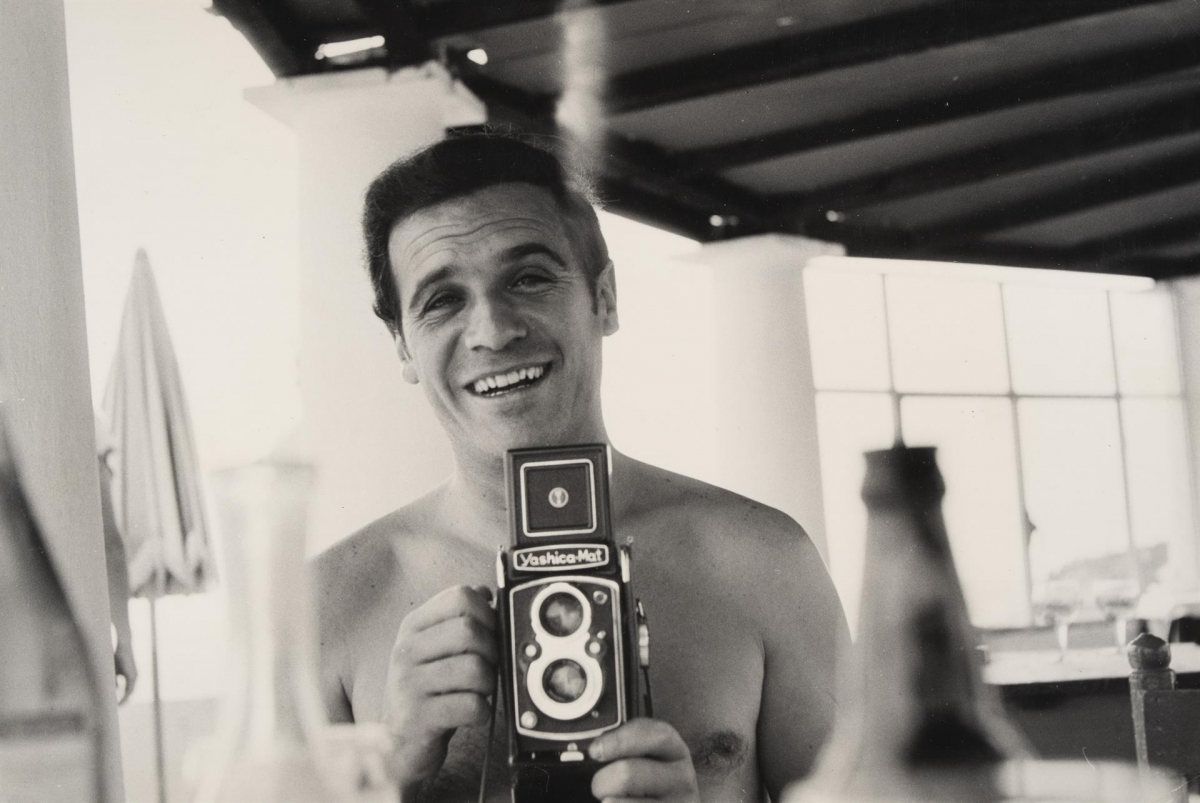 Imagen del actor Paco Rabal pertenciente al archivo fotográfico de la familia Rabal que ha sido digitalizado