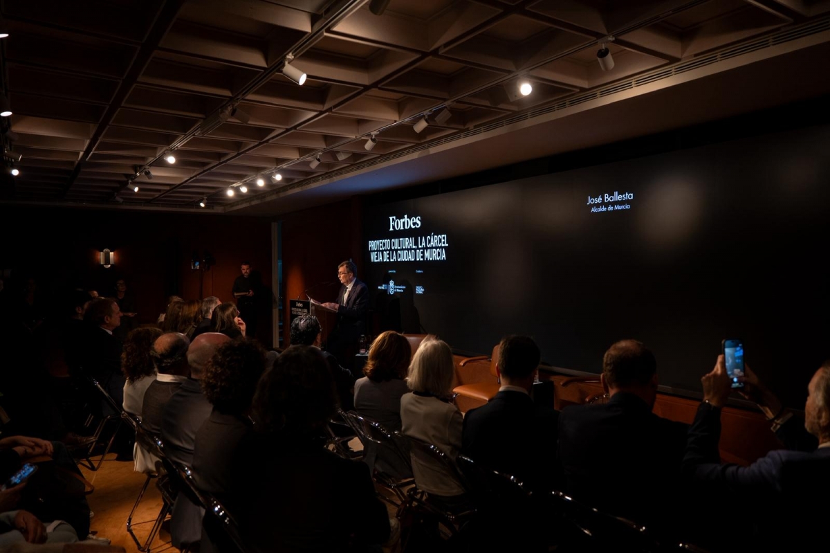 Presentación en Madrid del proyecto artístico de la Cárcel Vieja - Foto. AYTO. MURCIA Presentación en Madrid del proyecto artístico de la Cárcel Vieja