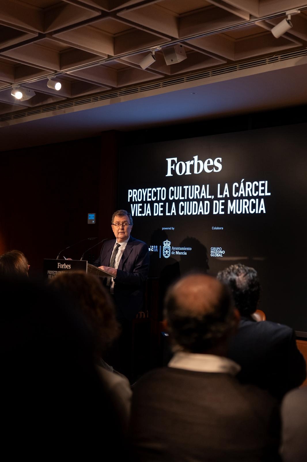 Presentación en Madrid del proyecto artístico de la Cárcel Vieja - Foto. AYTO. MURCIA Presentación en Madrid del proyecto artístico de la Cárcel Vieja