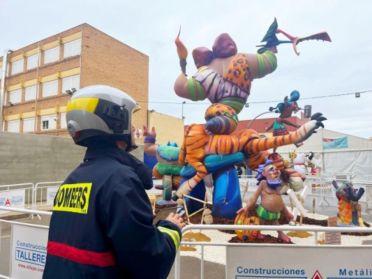 El Consorcio de Bomberos refuerza la seguridad de las Fallas con un protocolo de actuación ante lluvias y viento