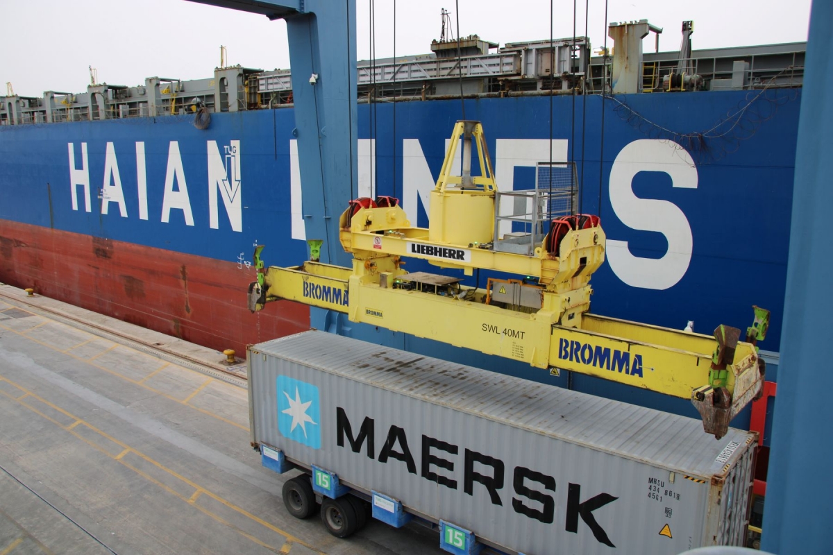 El buque Haian Gama - El buque Haian Gama