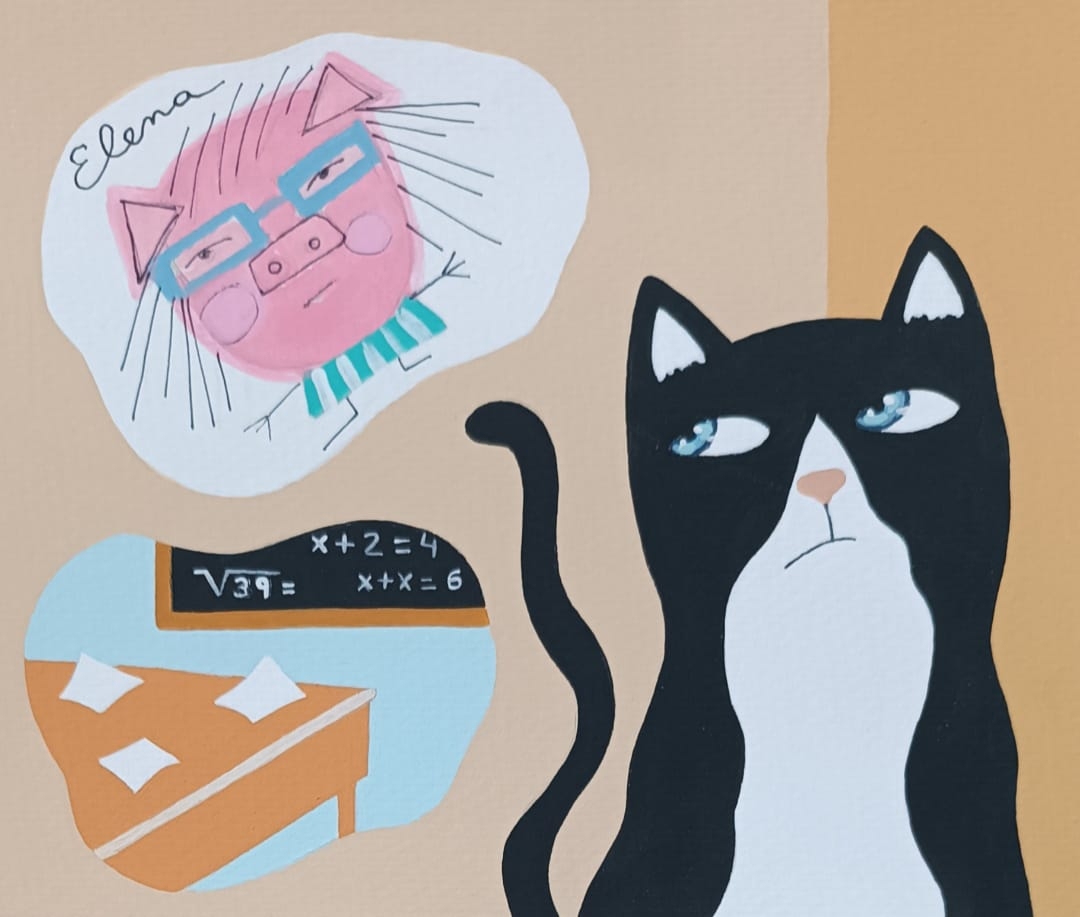 La mirada de un gato sobre el acoso escolar: el pachequero Ginés Cruz y la cartagenera Eugenia de Alba suman talento en un álbum ilustrado