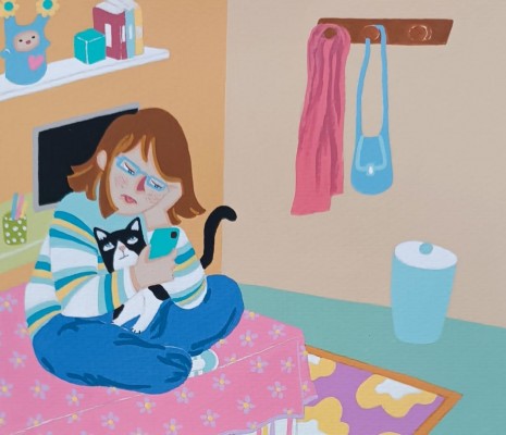La mirada de un gato sobre el acoso escolar: el pachequero Ginés Cruz y la cartagenera Eugenia de Alba suman talento en un álbum ilustrado