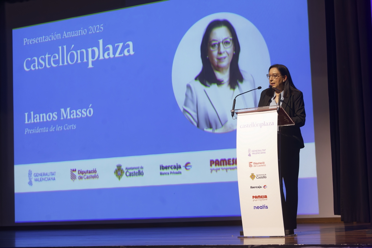 La presidenta de Les Corts Valencianes reclamó "precios estables" para la industria.