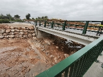 La Generalitat pone en servicio el puente de La Loma en Loriguilla arrasado por la Dana