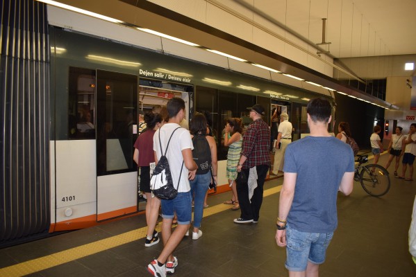 TRAM d'Alacant facilitó en julio la movilidad de 1,9 millones de usuarios
