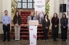 La Diputación subraya su "compromiso por construir una sociedad igualitaria" en el manifiesto del 8M