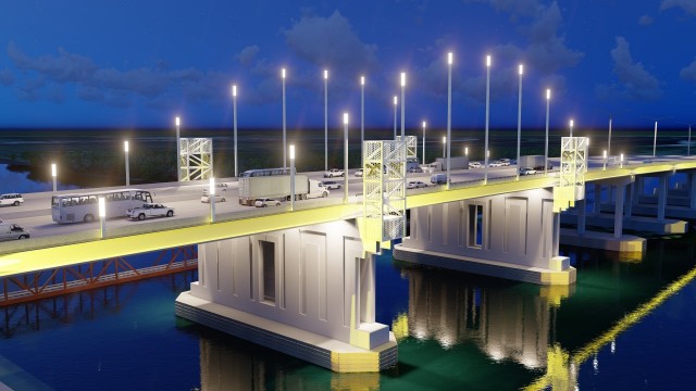 Acciona y Sacyr cierran 1.222 millones de financiación para construir un puente sobre el río Calcasieu
