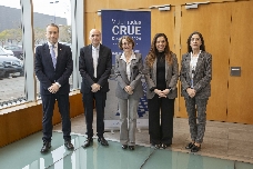 Alcón aboga por la cooperación para fortalecer la docencia universitaria en las Jornadas de Crue en la UJI