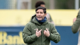 Marcelino cierra las puertas a los rumores sobre su renovación y espera a final de temporada para hablarlo