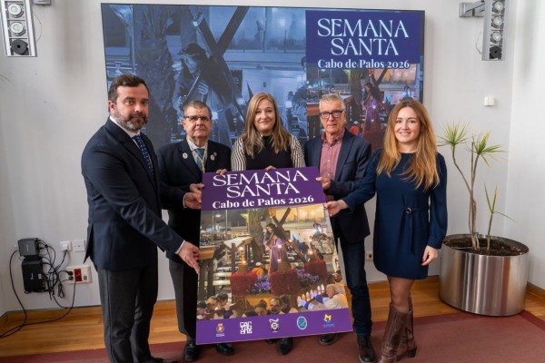 Cabo de Palos ya tiene cartel para la Semana Santa y anuncia que el magistrado Jaime Bardají será su pregonero