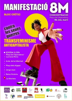 L’Assemblea 8M se concentra en Elche este domingo en la plaza de la Aparadora para confluir después en la manifestación