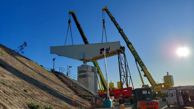 Las obras del Corredor Mediterráneo en Totana sufren un nuevo sobrecoste de 5,3 millones de euros