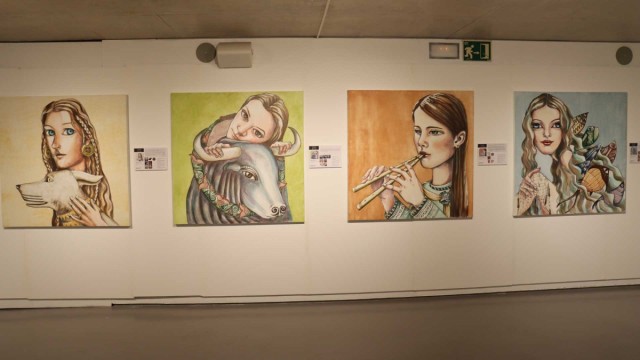 El Boca del Calvari de Benidorm abre la muestra ‘Serie Íbera’ de Sómnica Bernabeu con protagonismo para la mujer